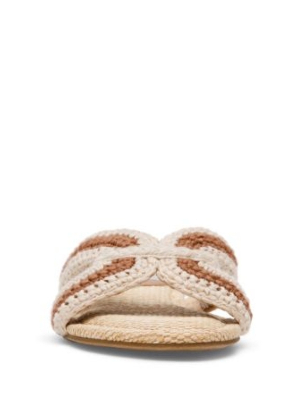 NWT DV by Dolce Vita Geeya C Crochet Slide Sandals Tan 6.5 - Picture 8 of 11